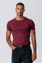 Load image into Gallery viewer, Muscle T-shirt - Burgundy Red