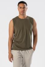 Load image into Gallery viewer, Sleeveless Tee - Olive