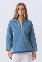 Charger l'image dans la galerie, Cassia Denim Shirt - Light Blue