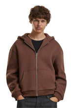 Load image into Gallery viewer, Everyday Zip Hoodie - Brown