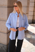 Load image into Gallery viewer, Boyfriend Oxford Shirt - Light Blue