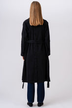 Load image into Gallery viewer, Denim Trenchcoat - Dark Blue