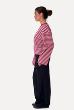Cargar imagen en el visor de la galería, Cleo Blouse - Burgundy/Pink