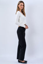 Load image into Gallery viewer, Nova Tie Blouse Knit - White