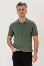 Load image into Gallery viewer, Duran Knit Polo - Green