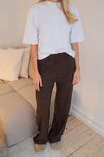 Load image into Gallery viewer, Ivy Knit Pants - Brown