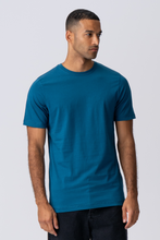 Carregar imagem no visualizador da galeria, T-shirt básica orgânica - Azul petróleo