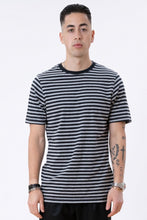 Load image into Gallery viewer, Nørregade Stripe - Mottled Black-Gray