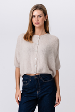 Load image into Gallery viewer, Mary Short Sleeved Knit - Beige