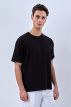 Load image into Gallery viewer, Oversized T-shirt with print - Black