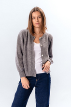 Carregar imagem no visualizador da galeria, Anna Cardigan - Dark Grey