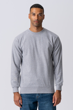 Cargar imagen en el visor de la galería, Essential Crewneck - Grey Melange