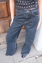 Load image into Gallery viewer, Palmira Baggy Jeans - Black