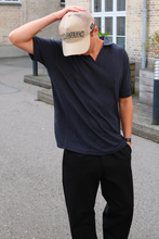 Load image into Gallery viewer, Atlas Textured Polo - Navy