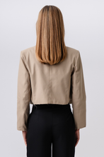Load image into Gallery viewer, Short Blazer - Beige