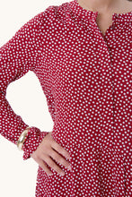 Load image into Gallery viewer, Anna long-sleeved dress - Sundried Tomato