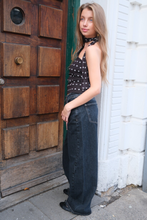 Load image into Gallery viewer, Palmira Baggy Jeans - Black