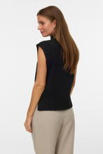 Load image into Gallery viewer, Wow Highneck Vest - Black