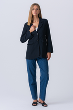 Load image into Gallery viewer, Claire Oversized Blazer - Navy