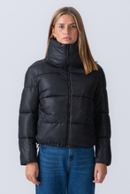 Load image into Gallery viewer, Short Puffer Jacket - Black
