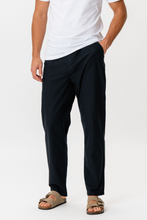 Cargar imagen en el visor de la galería, Linen Pants - Black