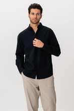 Carica l'immagine nel visualizzatore di Gallery, Linen Shirt - Black