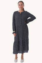 Load image into Gallery viewer, Anna long-sleeved dress - Black