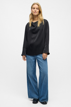 Load image into Gallery viewer, Chilli Waterfall Top - Black