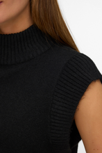 Load image into Gallery viewer, Wow Highneck Vest - Black