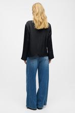 Load image into Gallery viewer, Chilli Waterfall Top - Black