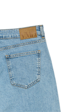 Load image into Gallery viewer, Alexis Low Waist Denim Jeans - Light Blue Denim