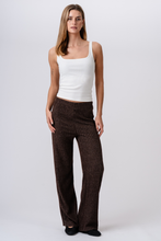 Load image into Gallery viewer, Ivy Knit Pants - Brown