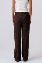Load image into Gallery viewer, Ivy Knit Pants - Brown