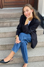 Load image into Gallery viewer, Oversized Blazer - Black