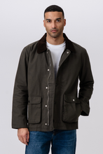 Load image into Gallery viewer, Twill Jacket - Dark Olive