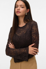 Load image into Gallery viewer, Kanya O-Neck Short Top - Chocolate Torte