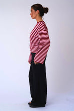 Load image into Gallery viewer, Cleo Blouse - Burgundy/Pink