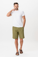 Load image into Gallery viewer, Linen Shorts - Kiwi