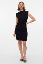 Load image into Gallery viewer, Nelli High Neck Short Dress - Black