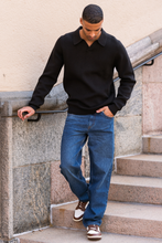 Cargar imagen en el visor de la galería, Samuel Polo Knit - Black