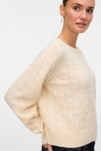 Charger l'image dans la galerie, Aries O-Neck Cable Pullover - Birch