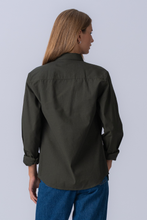 Carica l'immagine nel visualizzatore di Gallery, Boyfriend Oxford Shirt - Dark Green