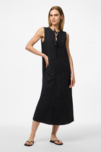 Load image into Gallery viewer, Jenna Tie Dress - Black