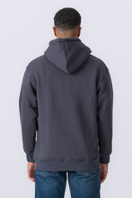 Cargar imagen en el visor de la galería, Relaxed Zip Hoodie - Dark Grey