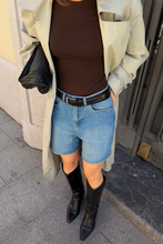 Load image into Gallery viewer, The Original Performance Denim Shorts - Medium Blue Denim (Woman)