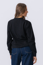 Load image into Gallery viewer, Basic Crewneck - Black (women)