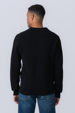 Cargar imagen en el visor de la galería, Samuel Polo Knit - Black
