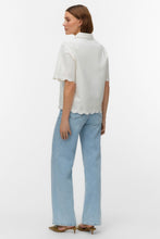 Load image into Gallery viewer, Lysa Color Brod Shirt - Bright White