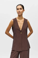 Load image into Gallery viewer, Isla Yui Waistcoat - Seal Brown