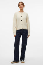 Carregar imagem no visualizador da galeria, Novah O-Neck Button Cardi - Birch